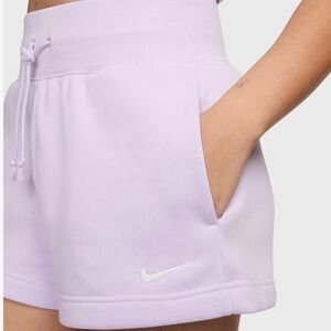 Nike Women's Sportswear Phoenix Fleece High-Waisted Shorts Med NWT